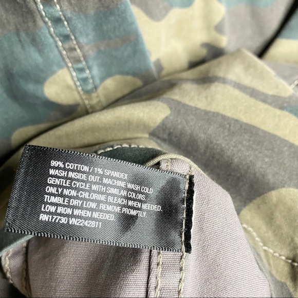 JACKSON Camo Camouflage Military Cotton Jacket M - Picture 7 of 8